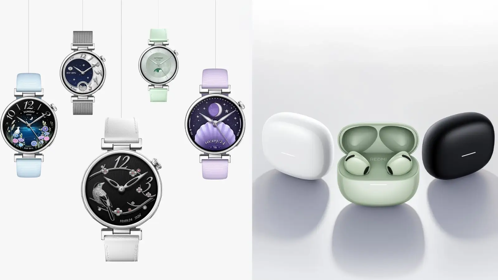 Xiaomi Watch S5 و Redmi Buds 8S معرفی شدند؛ ساعت هوشمند و ایربادز جدید شیائومی