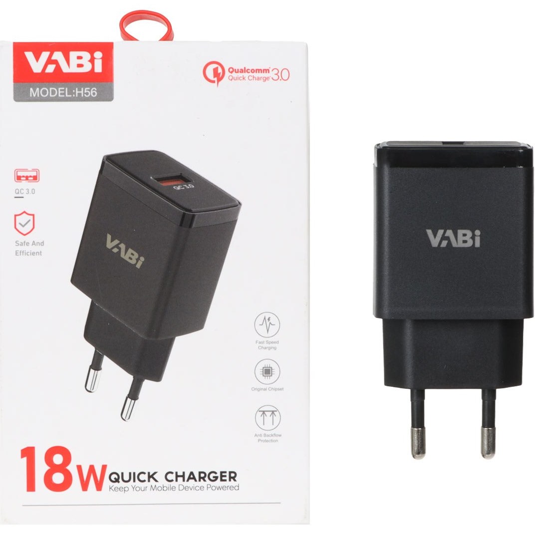 شارژر دیواری فست تک پورت VABI مدل H56 18W