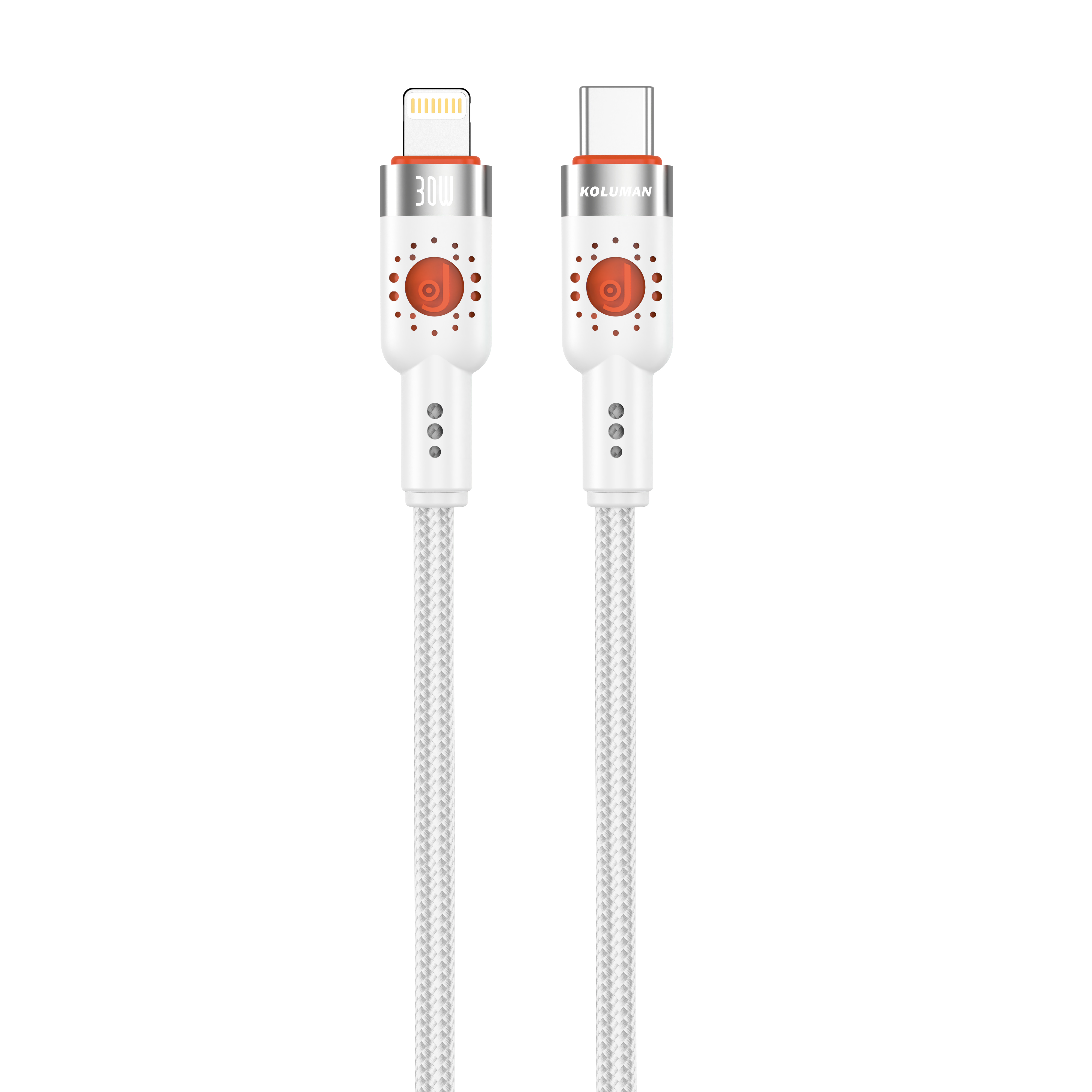 کابل تایپ سی به لایتنینگ کلومن مدل KD-04