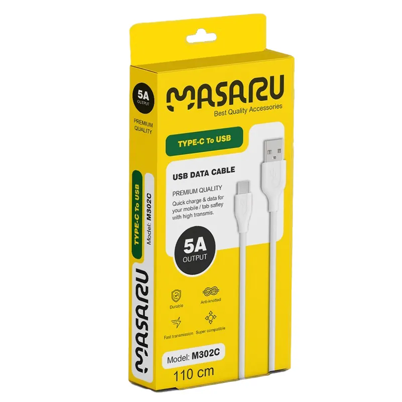 کابل شارژ فست 1.1متری Type-C مدل M302C