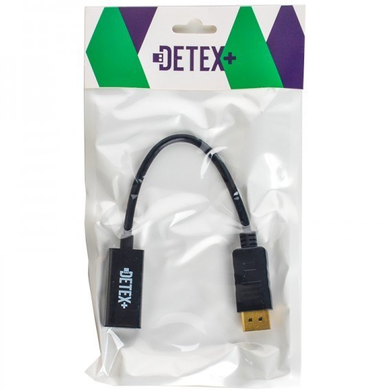 کابل تبدیل DisplayPort To HDMI دیتکس پلاس (+DETEX)
