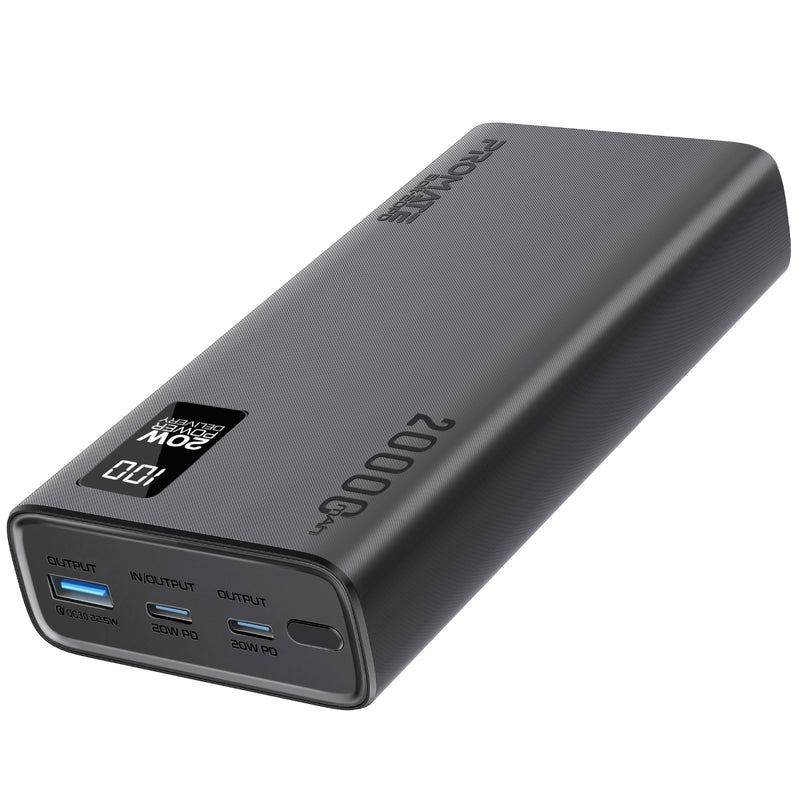 پاوربانک 20000 پرومیت مدل Bolt-20PD