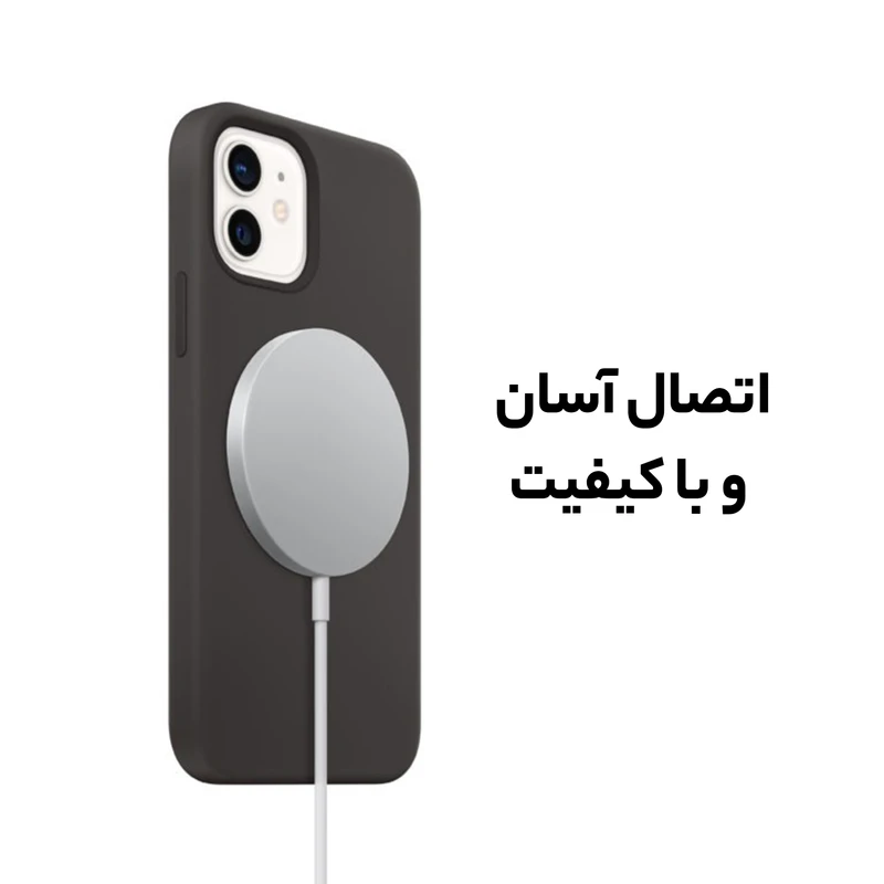 شارژر بی سیم 15وات اپل مدل MagSafe