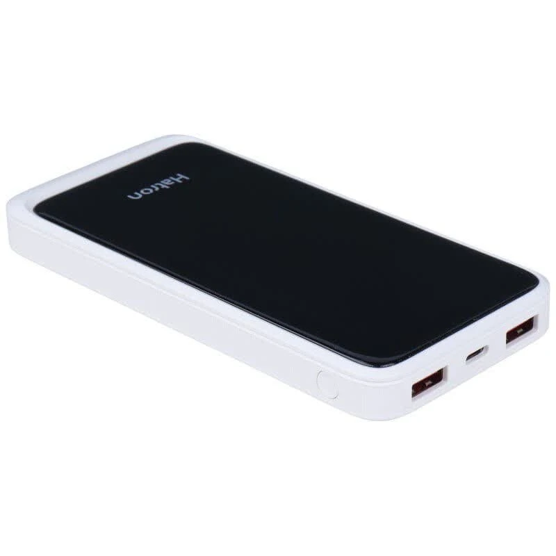پاور بانک 22.5 وات هترون مدل HPB1055G ظرفیت 10000 میلی آمپر ساعت