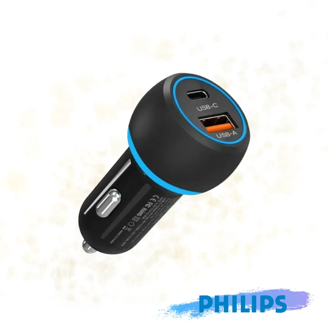 شارژر فندکی ۳۸ وات فیلیپس Philips PD38