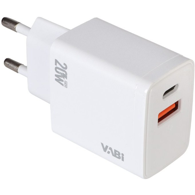 شارژر دیواری فست دو پورت VABI مدل H66 20W