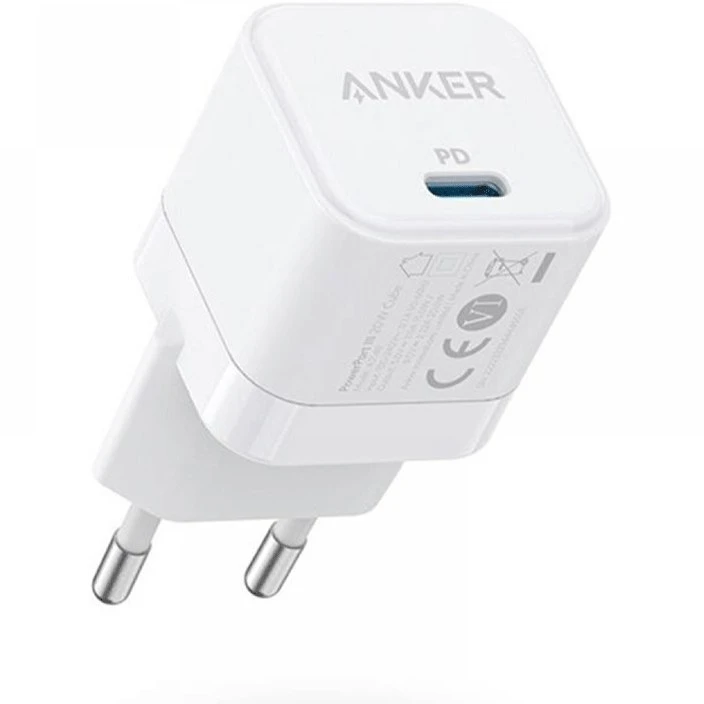 شارژر انکر مدل PowerPort III A2149 توان 20 وات 2 پین