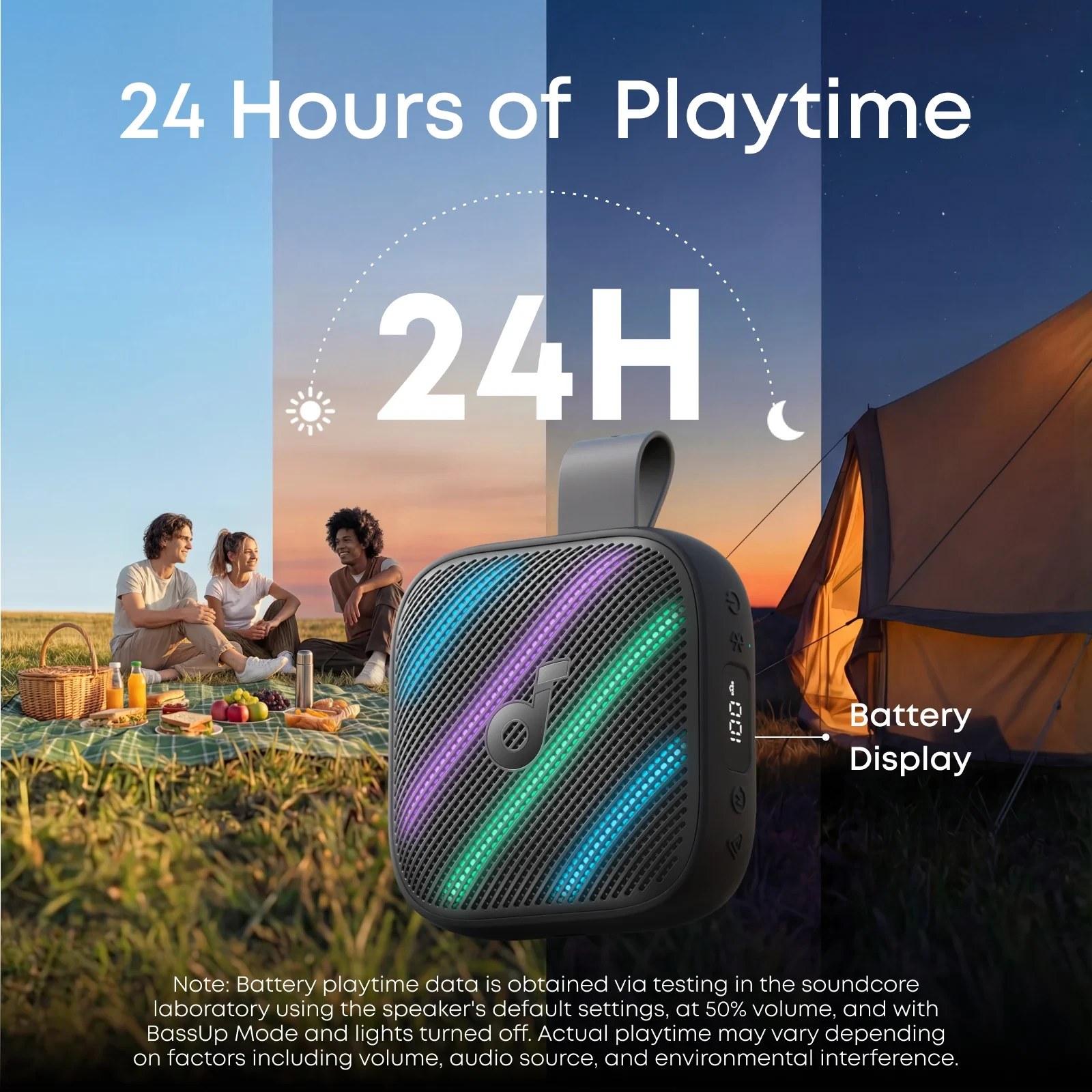 اسپیکر بلوتوثی انکر مدل Soundcore Boom Go 3i