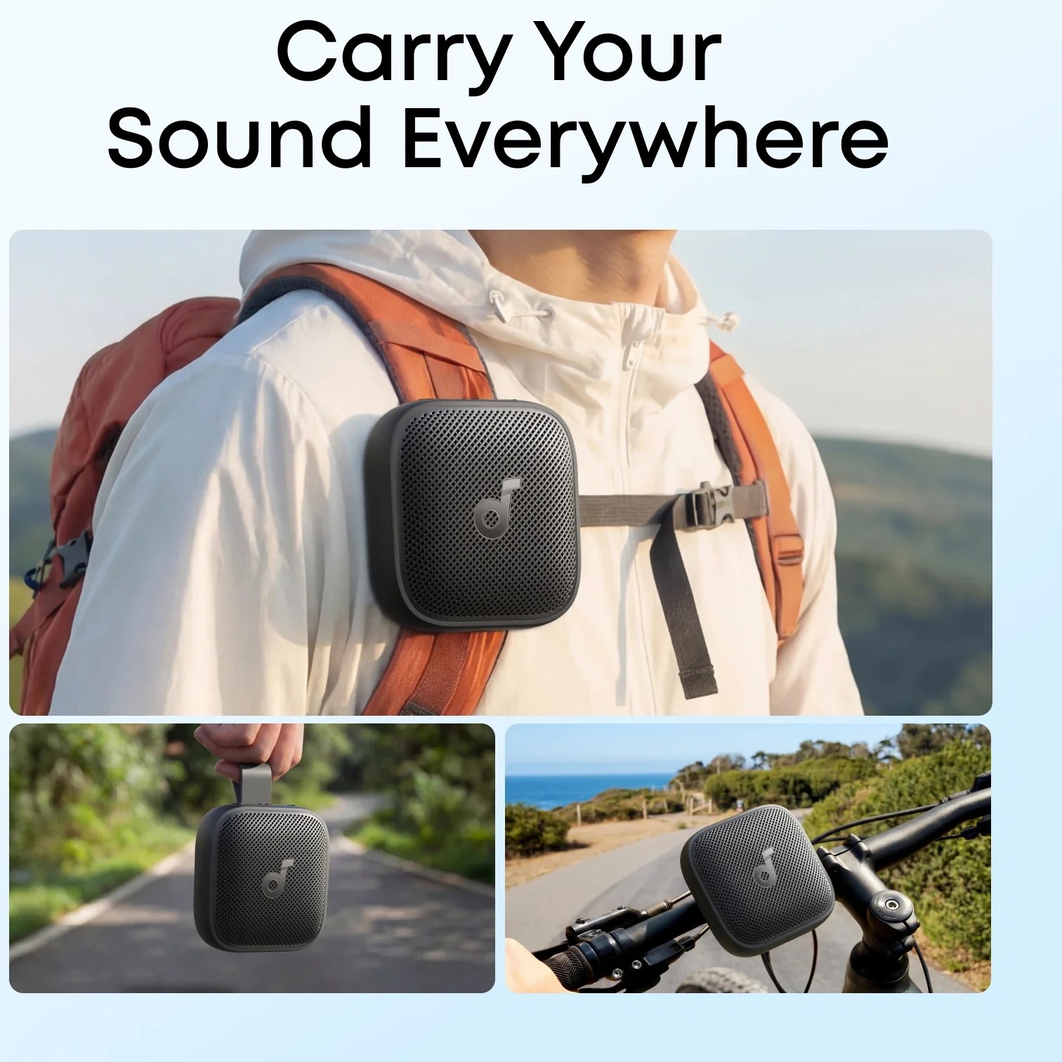 اسپیکر بلوتوثی انکر مدل Soundcore Boom Go 3i