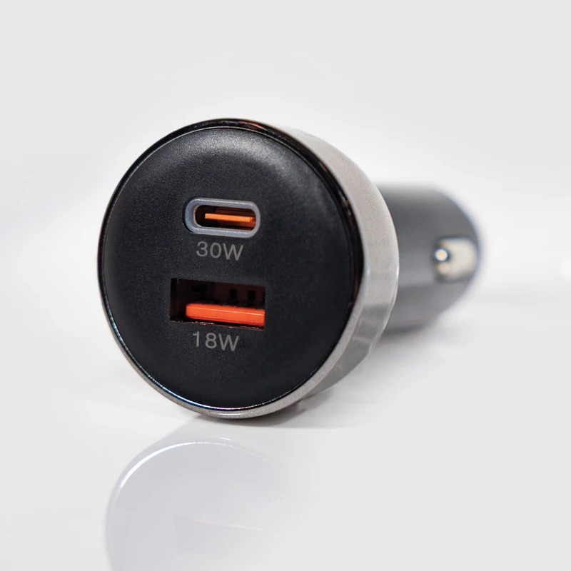 شارژر فندکی 30 وات هیسکا مدل HCC-307