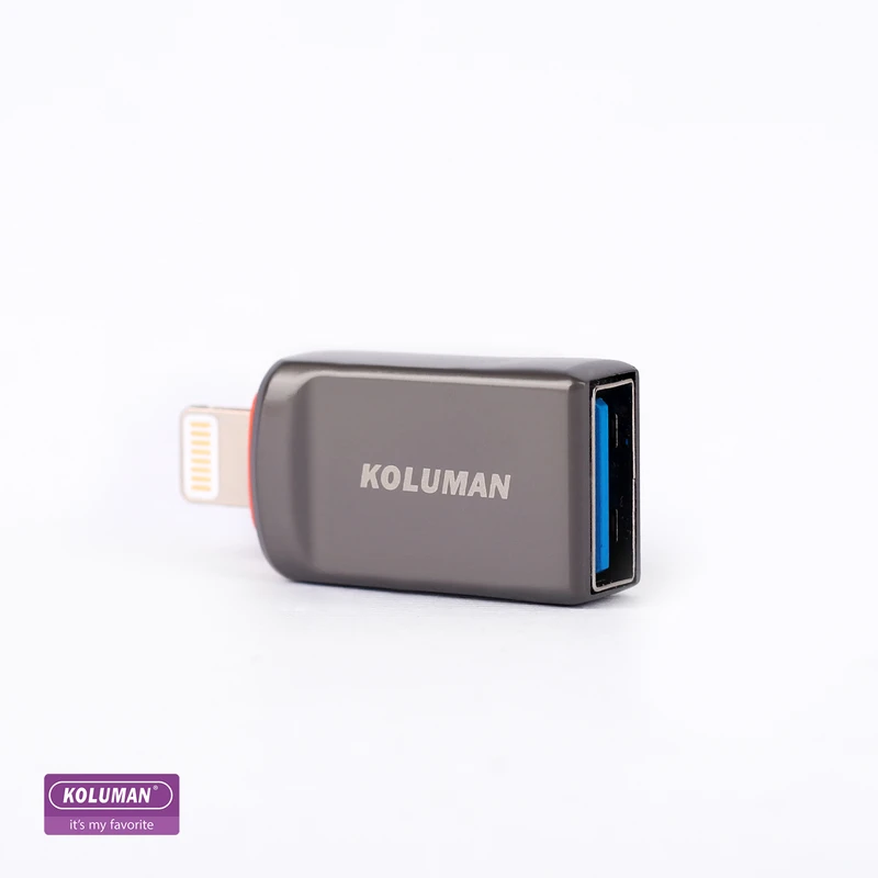 مبدل USB به لایتنینگ کلومن مدل K-OT16