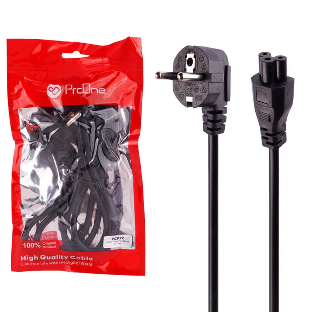 کابل برق سه پین پرووان مدل PCP22 طول 1.5 متر