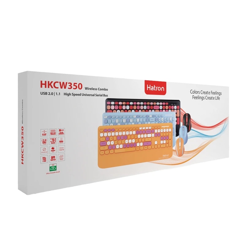 موس و کیبورد هترون HKCW350
