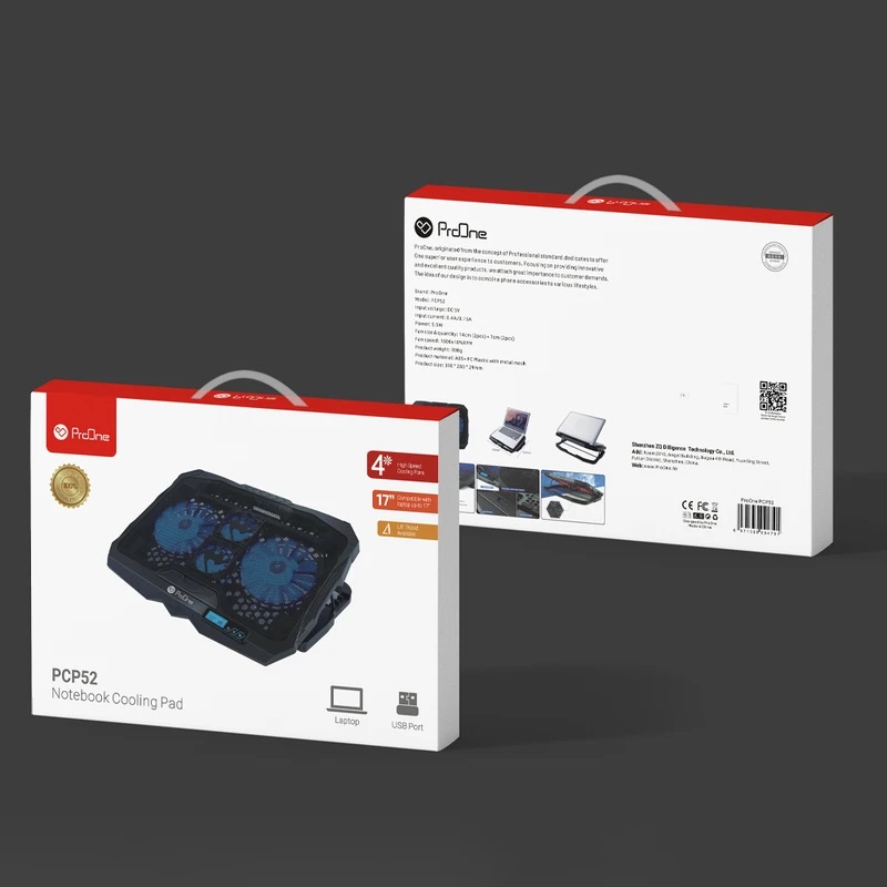 پایه خنک‌کننده لپ‌تاپ پرووان مدل  PCP52
