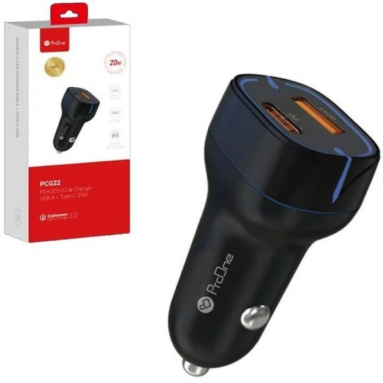شارژر فندکی 20 وات پرووان مدل PCG 22