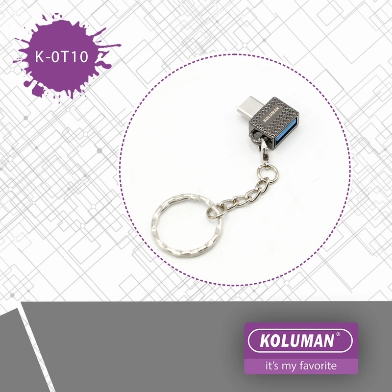 تبدیل یو اس بی به تایپ سی کلومن مدل K-OT10