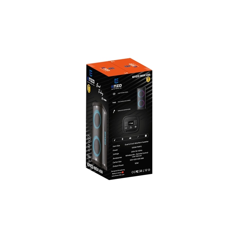 پارتی باکس انزو مدل BOX T-650