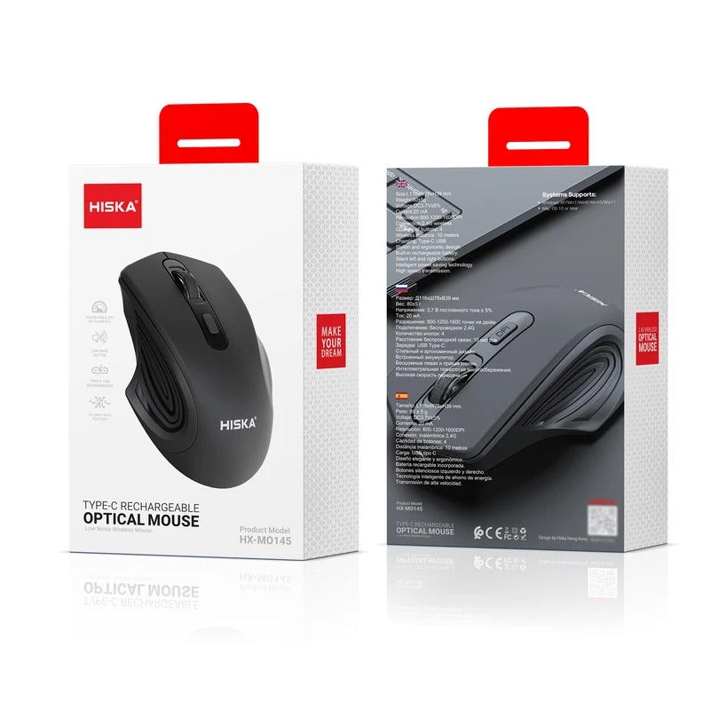 ماوس گیمینگ هیسکا مدل HX-MO145