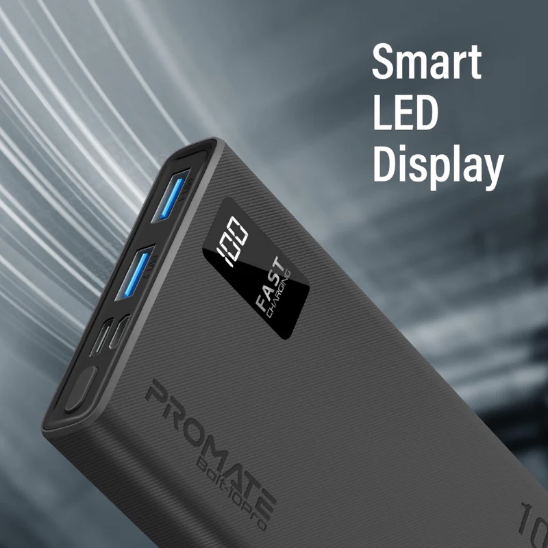 پاوربانک 10000 پرومیت مدل Bolt-10Pro