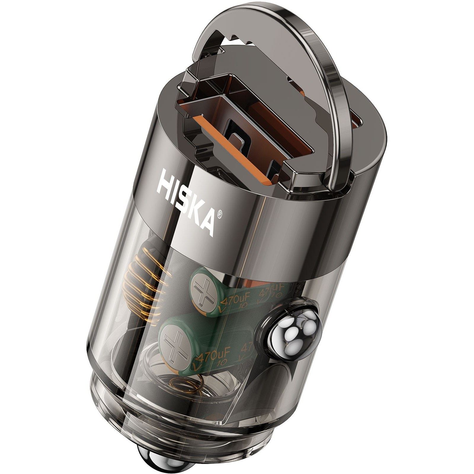 شارژر فندکی 63 وات هیسکا مدل HCC-317