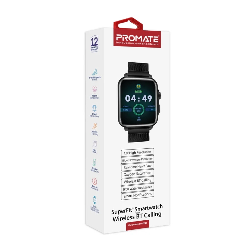 ساعت هوشمند پرومیت مدل ProWatch-B18