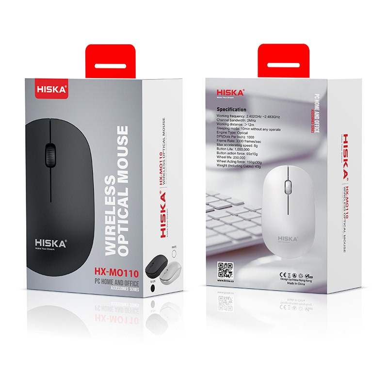 ماوس بیسیم هیسکا مدل HX-M0110