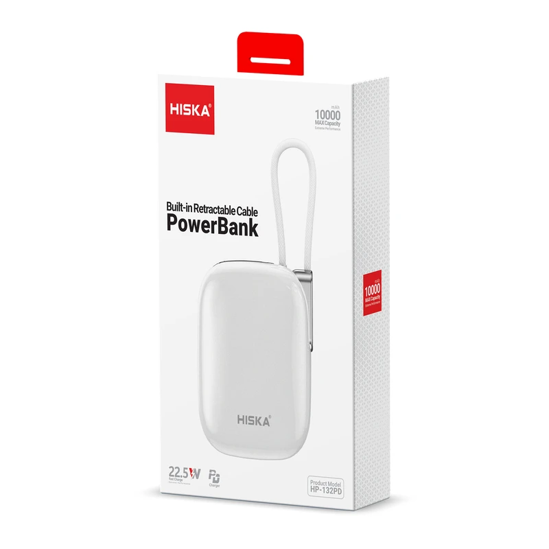 پاوربانک 10000 هیسکا مدل HP-132PD