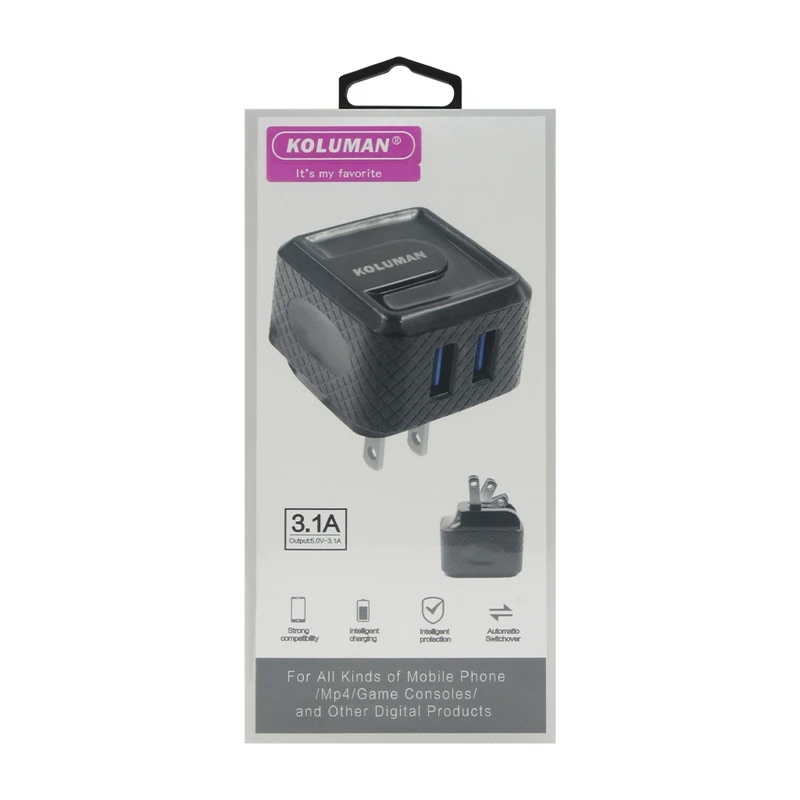 شارژر دیواری 15 وات کلومن KC-H405