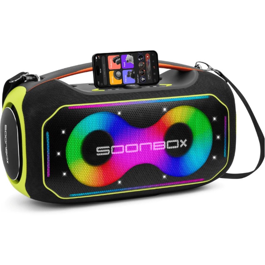 اسپیکر قابل حمل (soon box s6300 MAX (200W