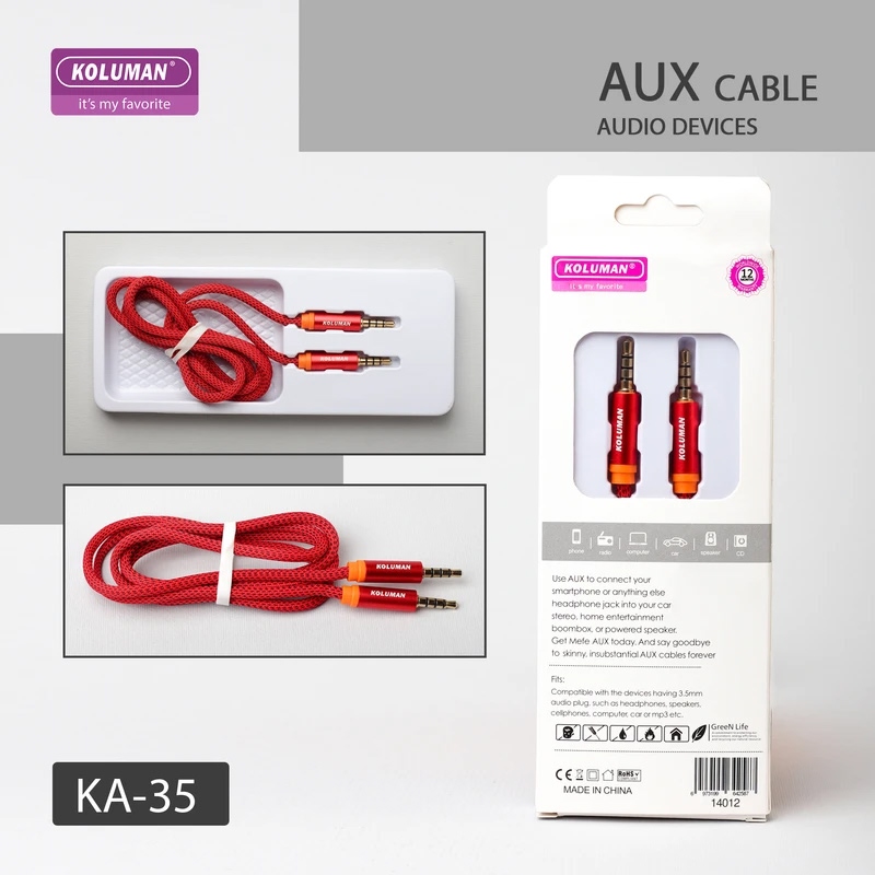 کابل AUX کلومن مدل KA-35