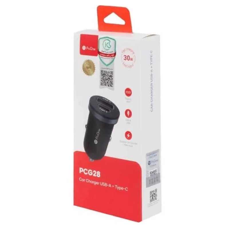 شارژر فندکی 30 وات پرووان مدل PCG28