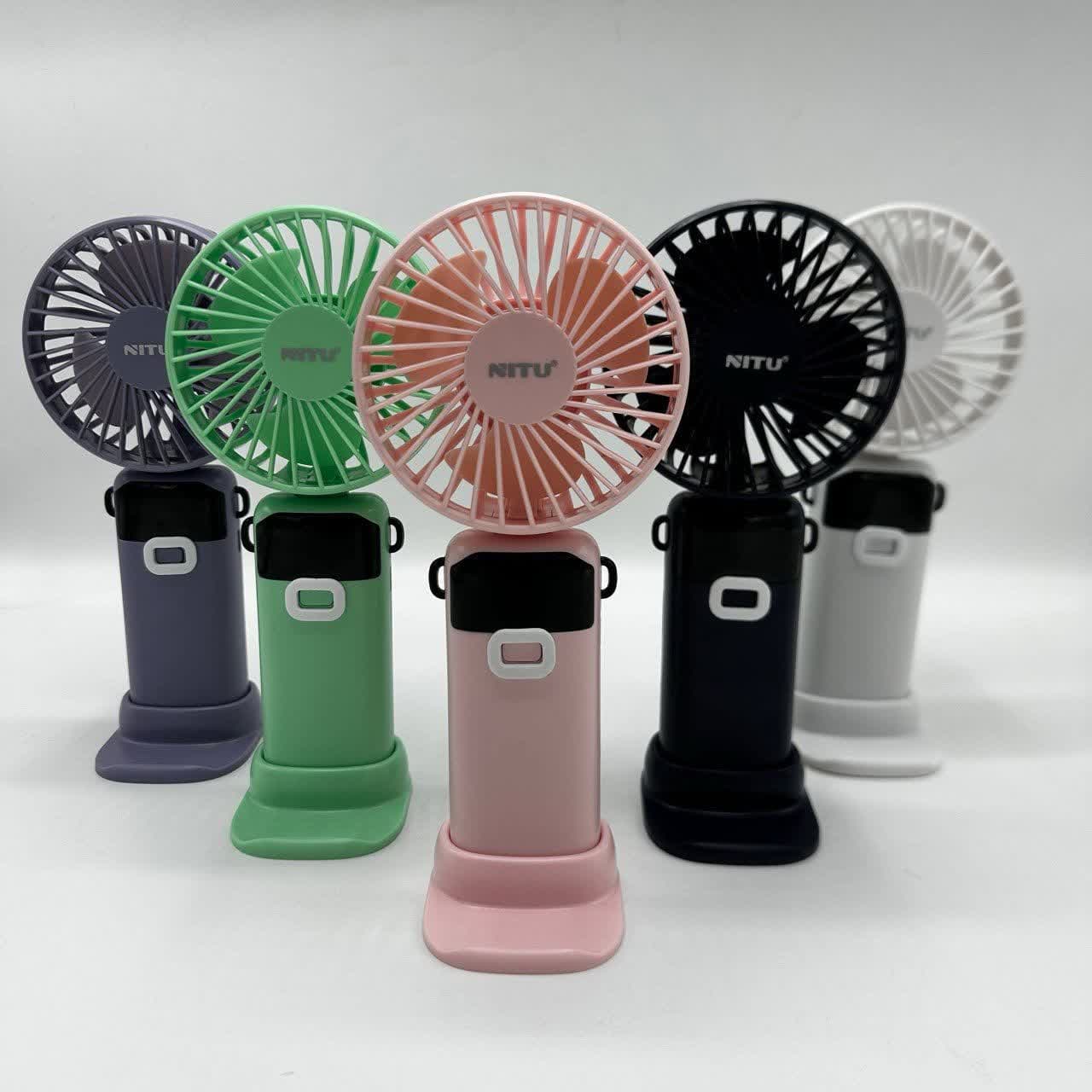 پنکه و فن شارژی دستی نیتو NITU NF07