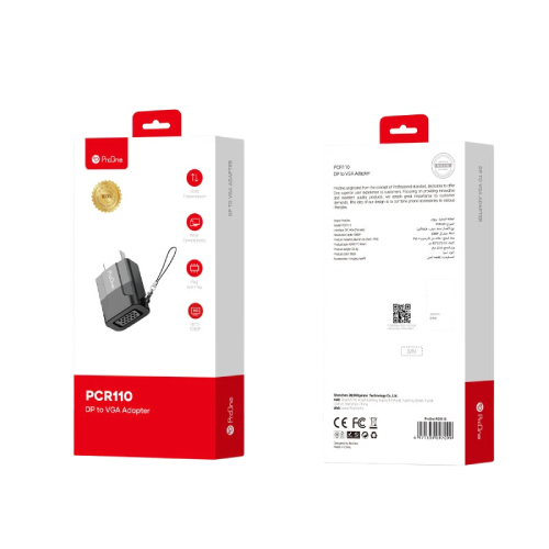 مبدل DisplayPort به VGA پرووان مدل PCR110