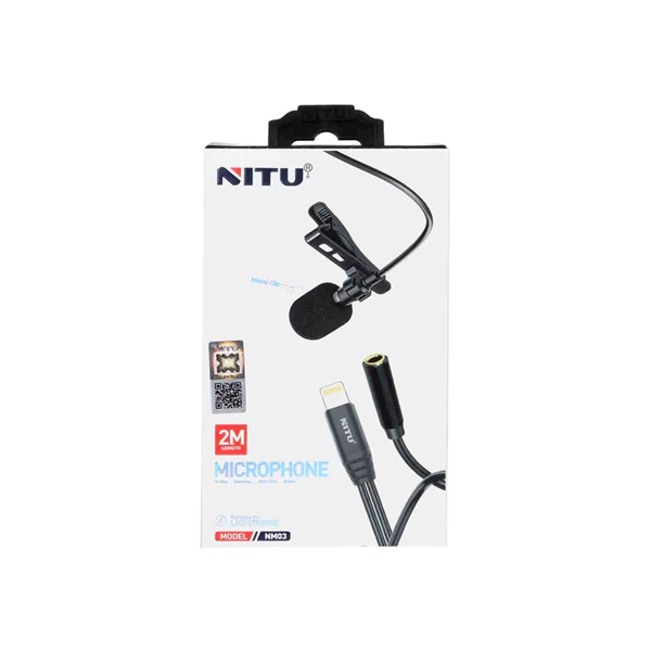 میکروفن یقه ای نیتو مدل NM03