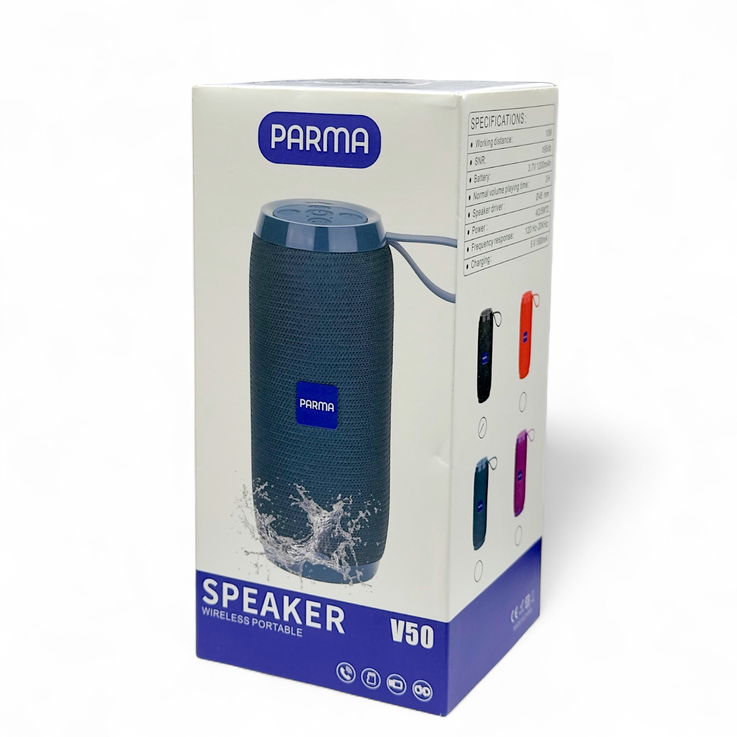 اسپیکر بلوتوثی قابل حمل پارما Parma V50