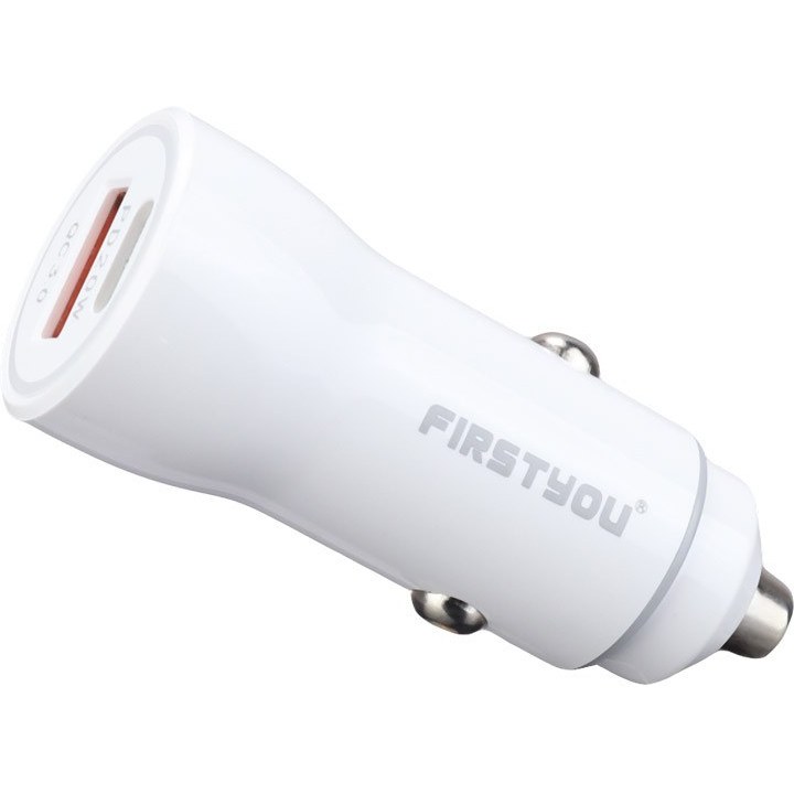 شارژر فندکی فست شارژ Firstyou F021 QC3.0 PD 3A 20W
