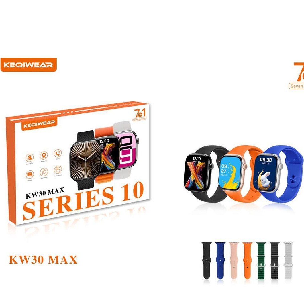 ساعت هوشمند طرح اپل واچ مدل KW28 MAX