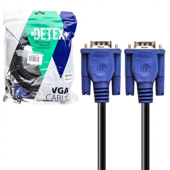 کابل 3 متری VGA برند DETEX
