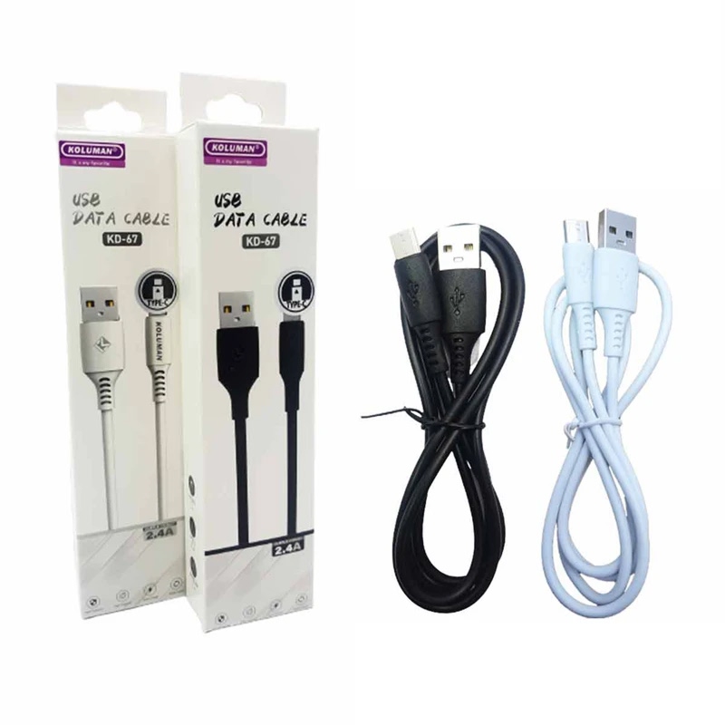 کابل تایپ سی کلومن KD-67