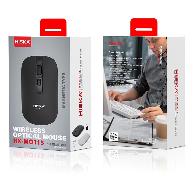 ماوس بیسیم هیسکا مدل HX-M0115