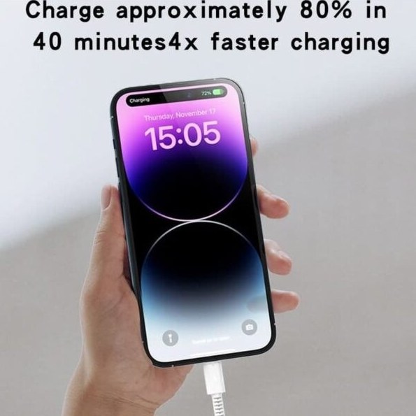 کابل دیتا USB به Lightning یسیدو مدل YESIDO CA120 طول 1 متر