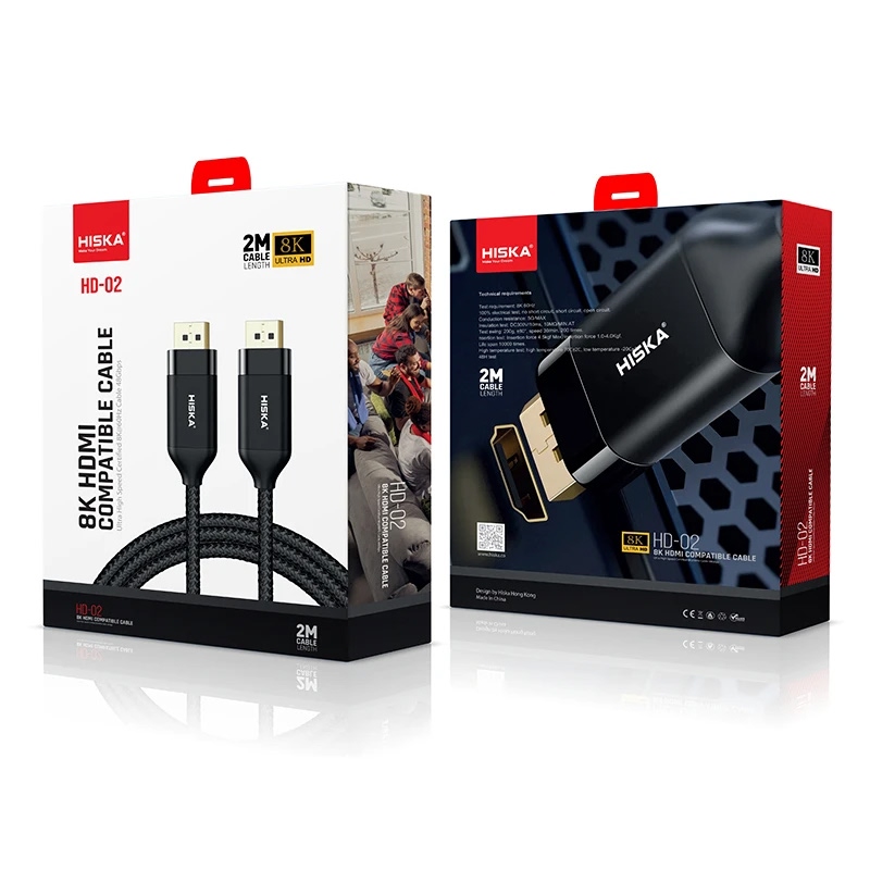 کابل 2 متری HDMI هیسکا مدل HD-02