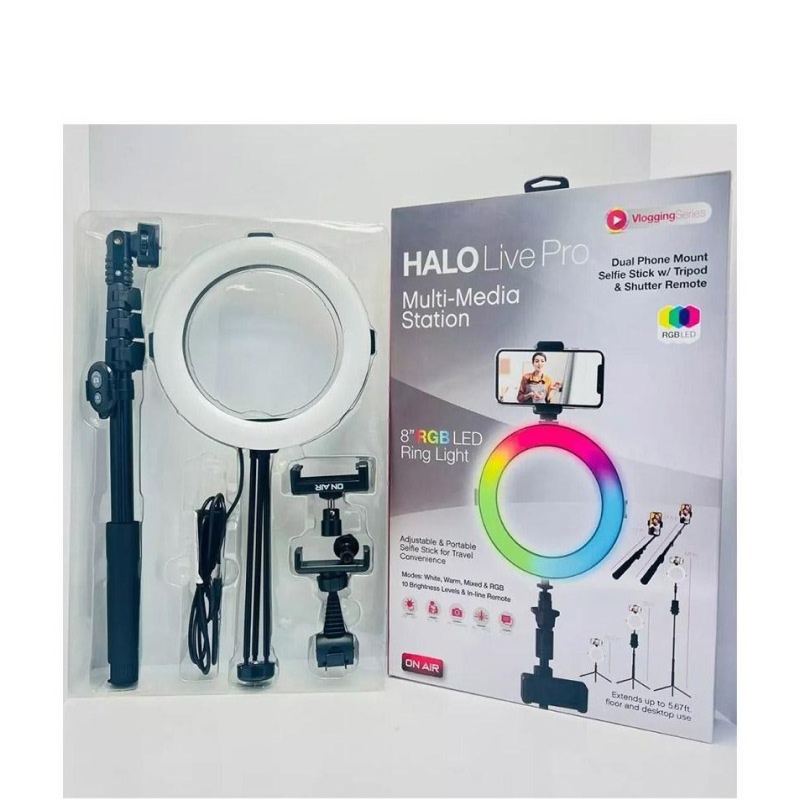 رینگ لایت مدل  Halo Live Pro