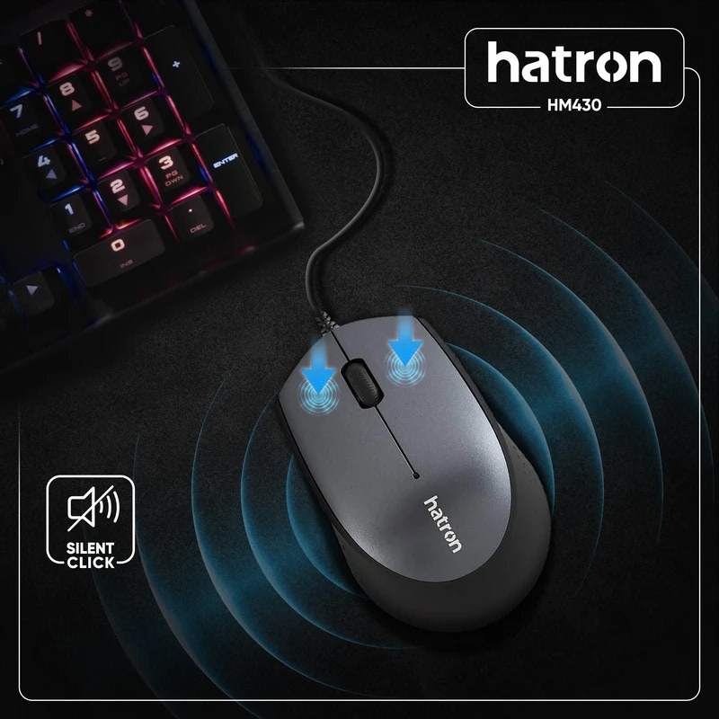 ماوس باسیم هترون مدل HM430SL