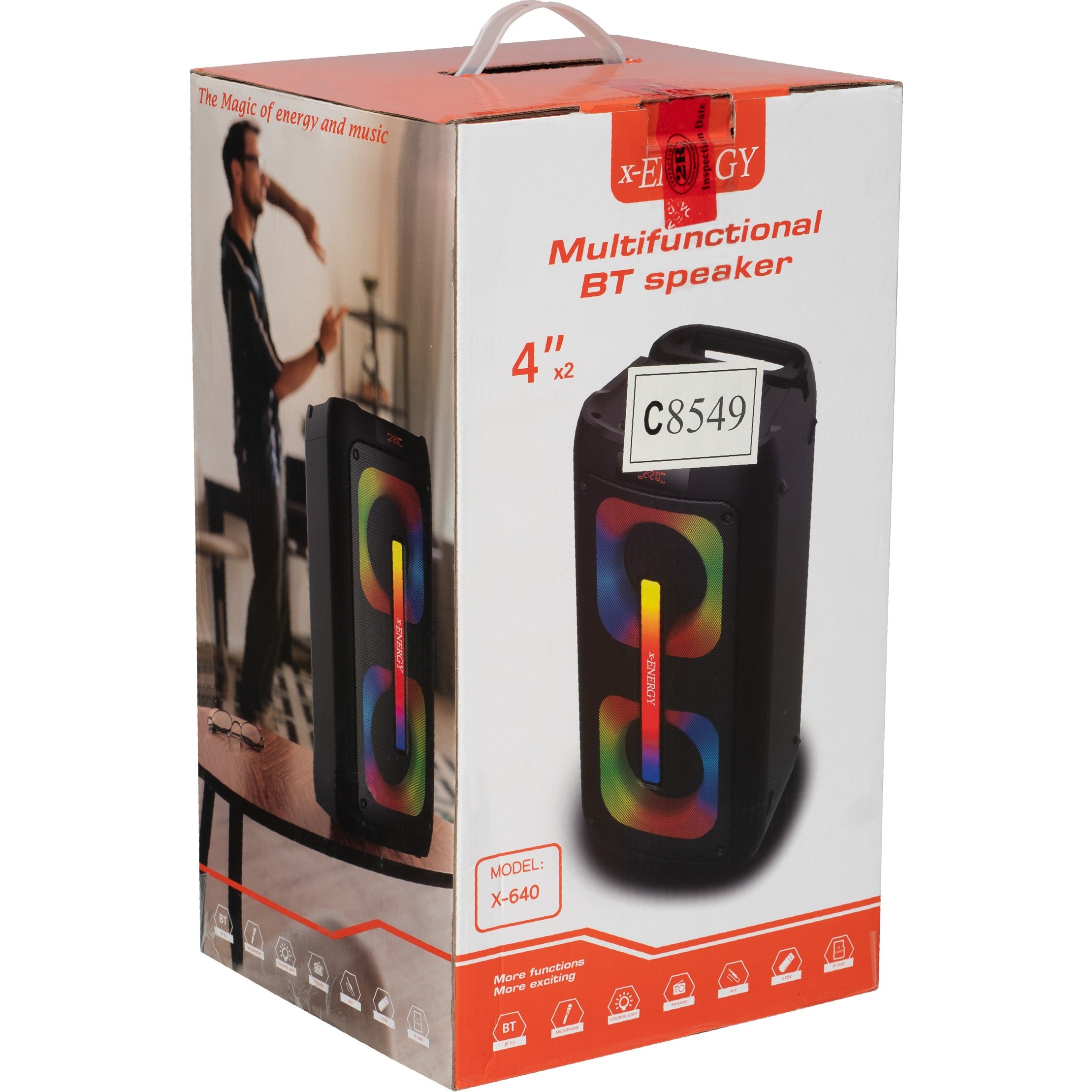 اسپیکر بلوتوثی قابل حمل ایکس-انرژی مدل X-640