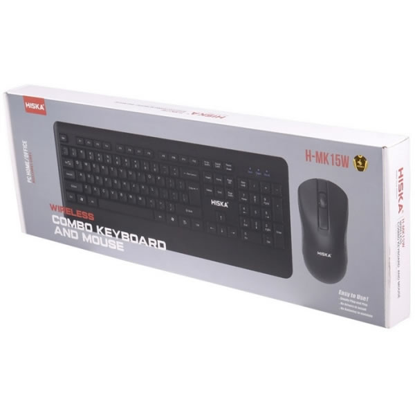 موس و کیبورد هیسکا H-MK15W