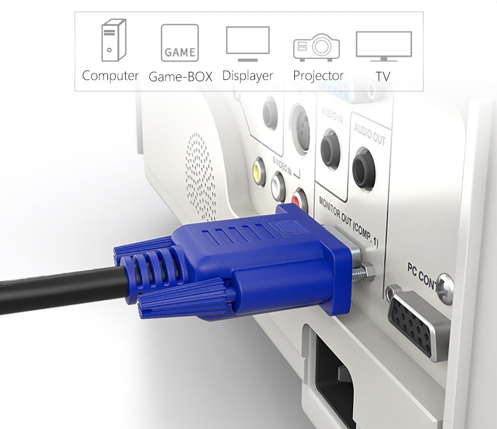کابل VGA دیتکس یک و نیم متری
