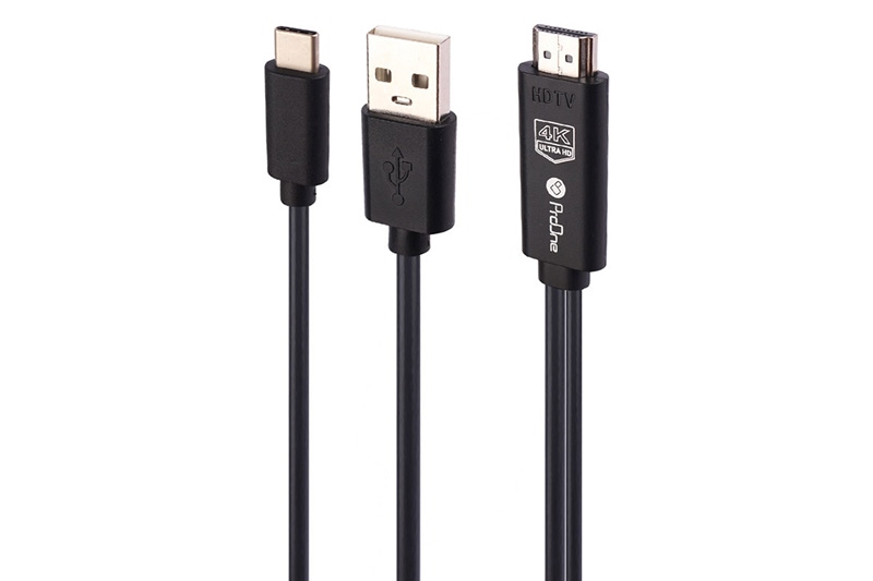 کابل HDMI پرو وان Type-C به HDMI مدل PCH77