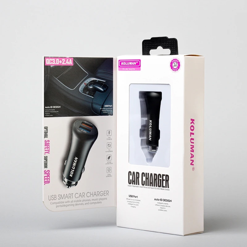 شارژر فندکی کلومن 20 وات KC-C02