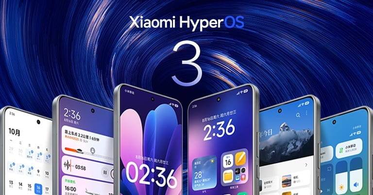 به‌روزرسانی بزرگ شیائومی: HyperOS 3 برای دستگاه‌های جدید در راه است